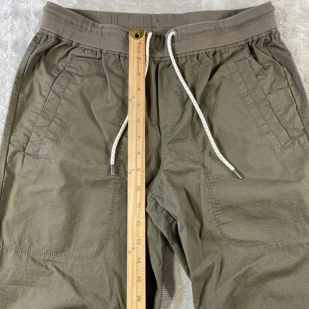 Vuori Ripstop Climber Jogger Pants Womens Medium Green Outdoor Stretch Casual